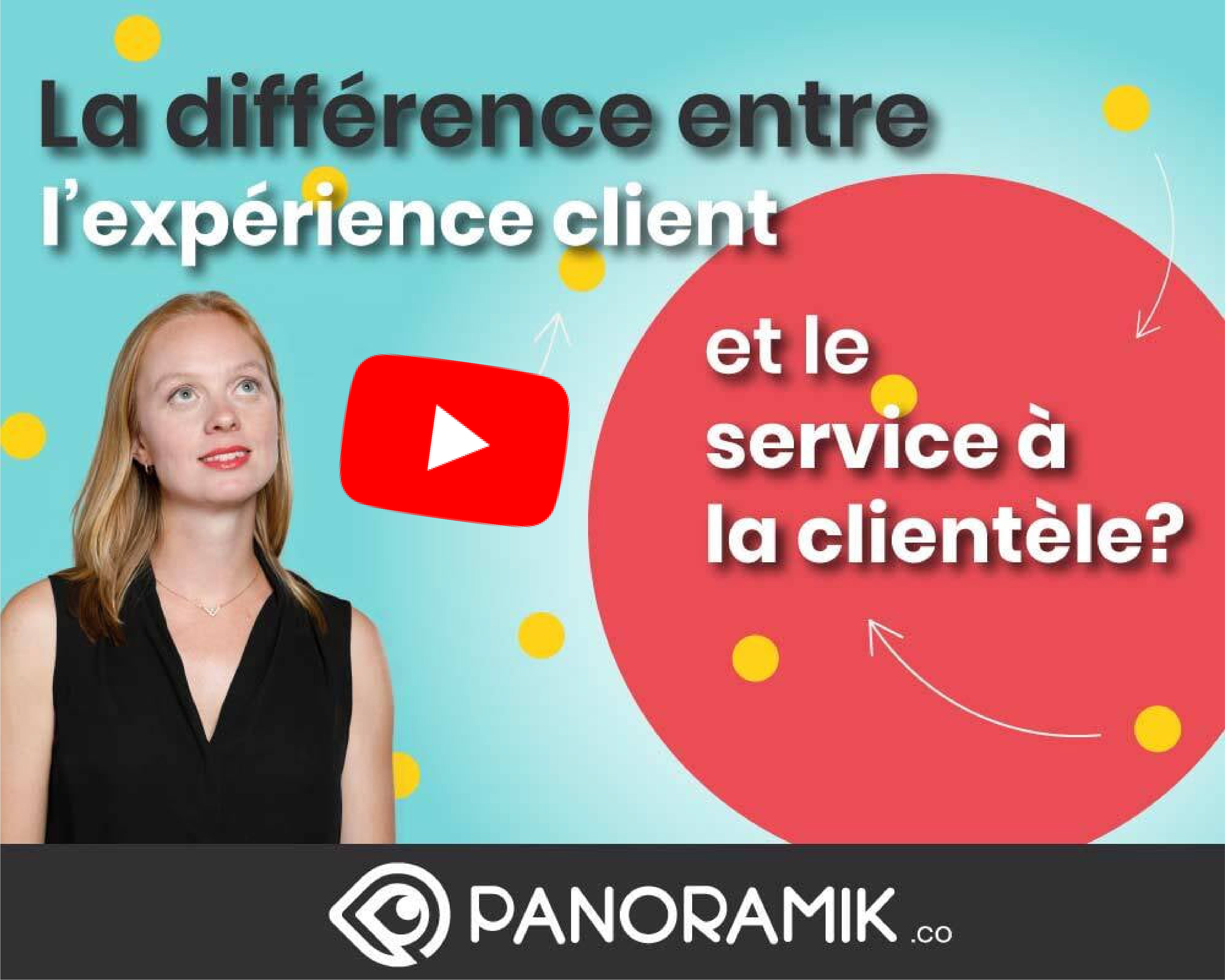 La différence entre l'expérience client et le service à la clientèle?